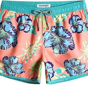 SWIM TRUNKS mess lining Vintage *NEW* 34 waist